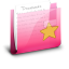 Folder Documents Pink Icon 64x64 png
